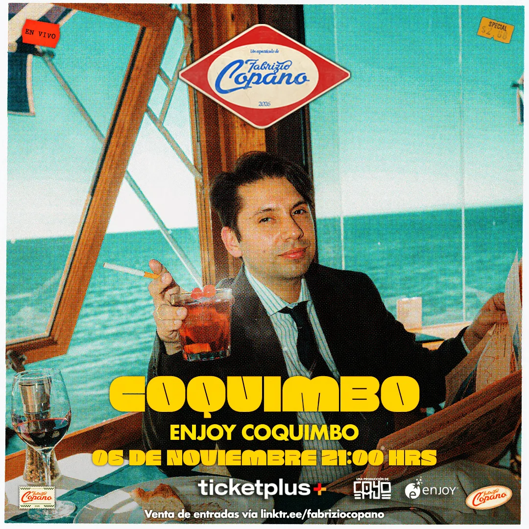 FABRIZIO COPANO en Enjoy Coquimbo